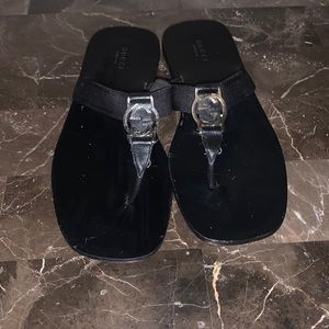 Used vintage Gucci sandals womens